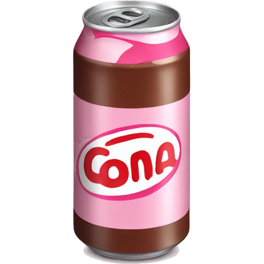 baby pink cola can emoji