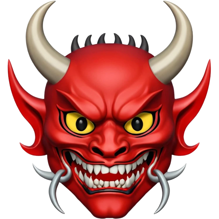 Hannya Mask emoji