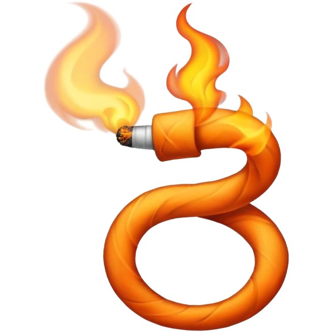 joint burning emoji