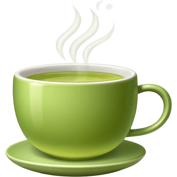 cup of green tea emoji