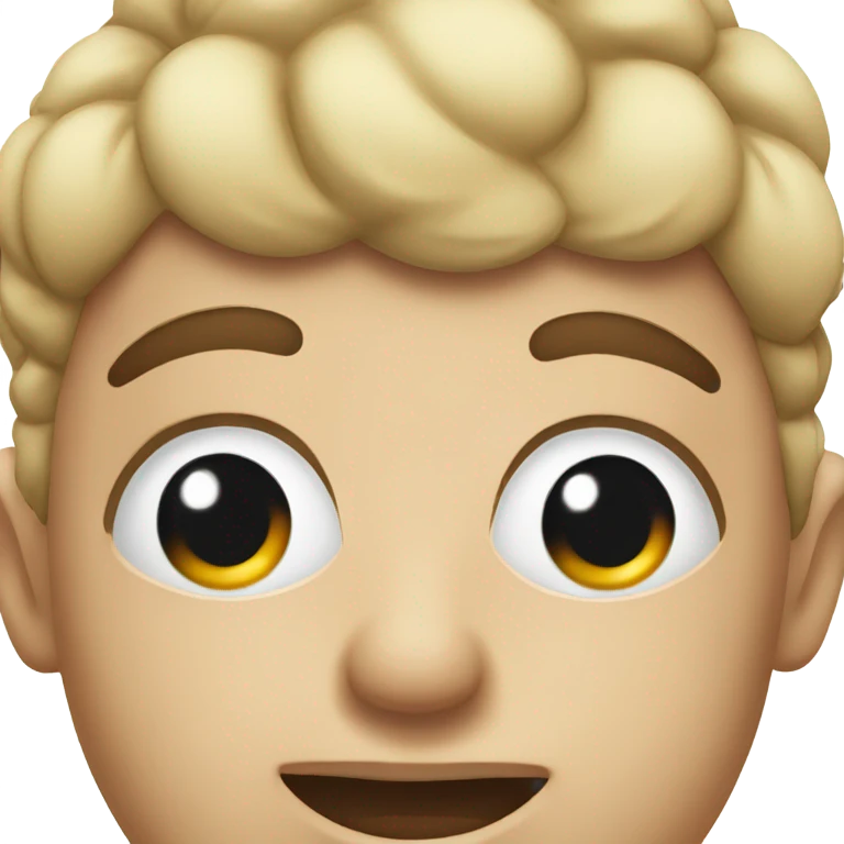 Pimple on head emoji