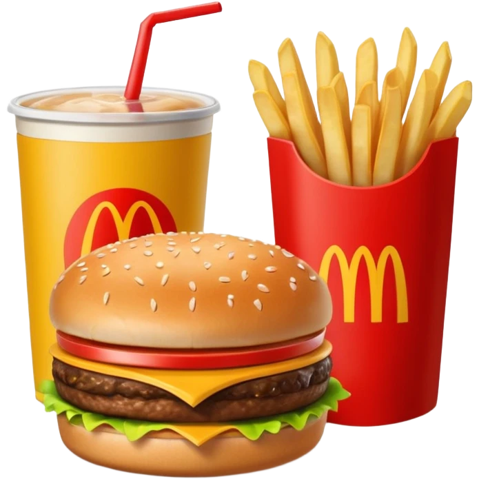 1990’s McDonald’s meal emoji
