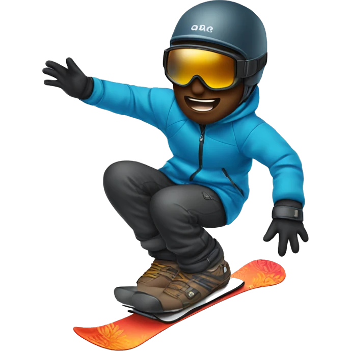 🧞‍♂️ do snowboard emoji