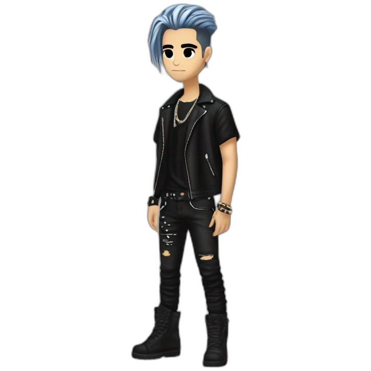 Bill Kaulitz full body emoji