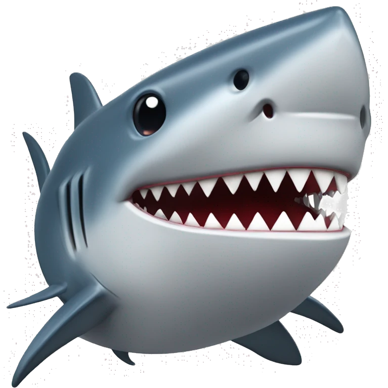 Shark working for customs emoji
