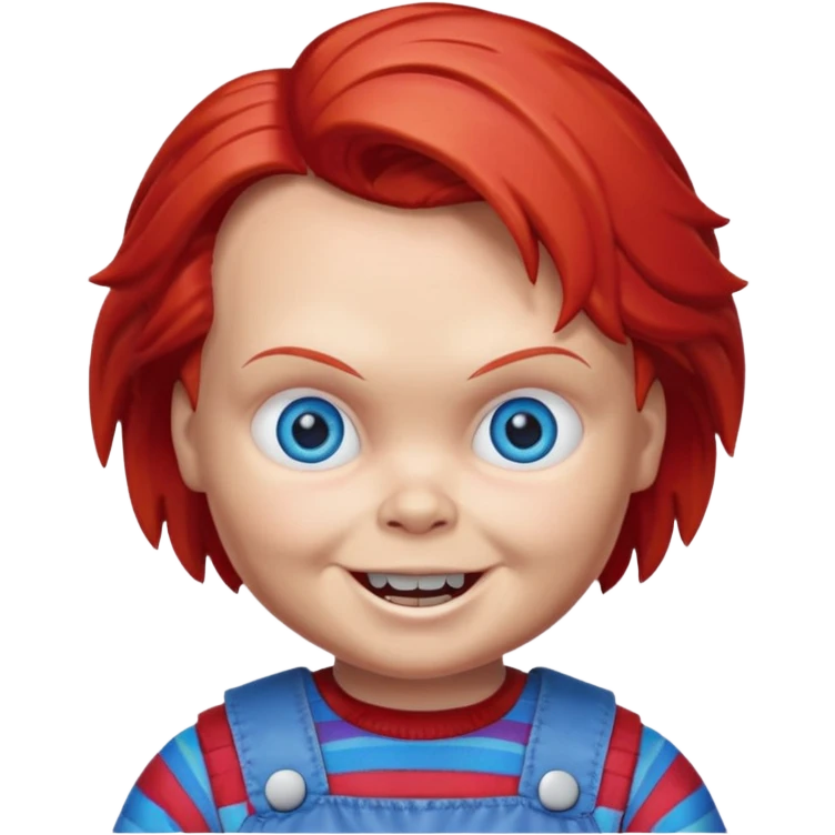 Un emojin de chuky emoji