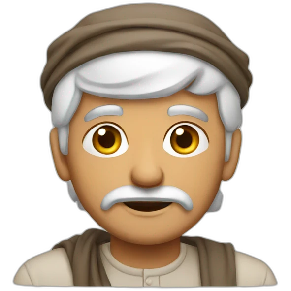 arab old man emoji