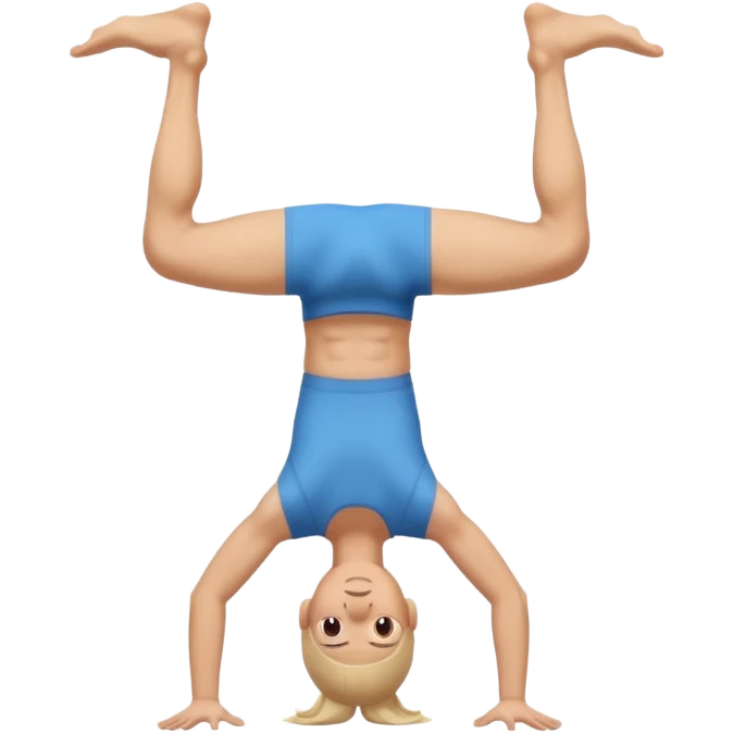 Headstand emoji