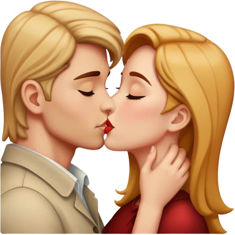 People kissing  emoji