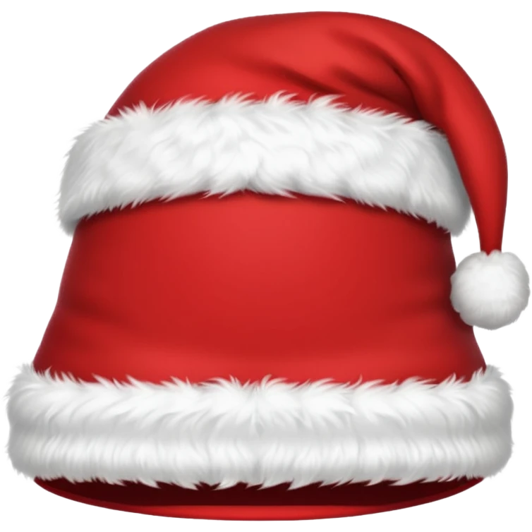 christmas santa hat alone, no face emoji