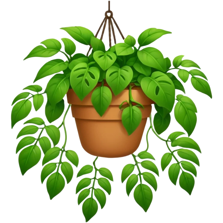 hanging plant emoji