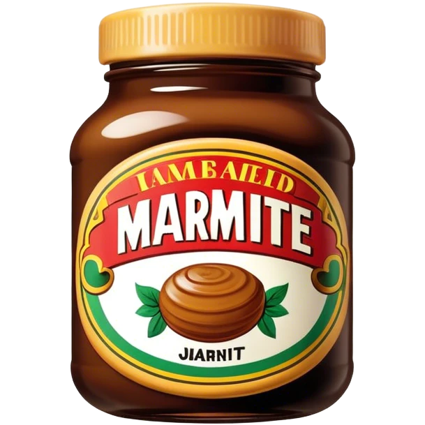 a marmite jar emoji