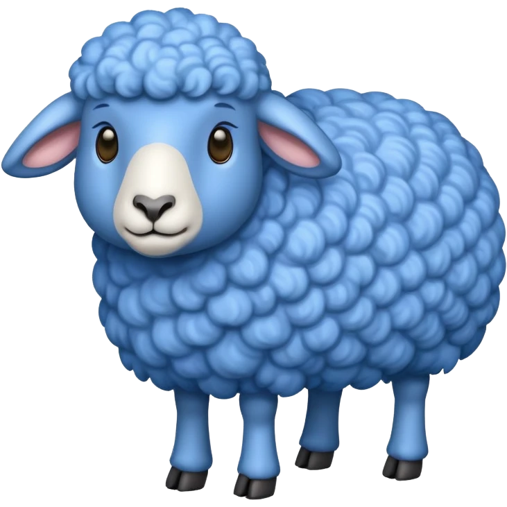 blue sheep emoji