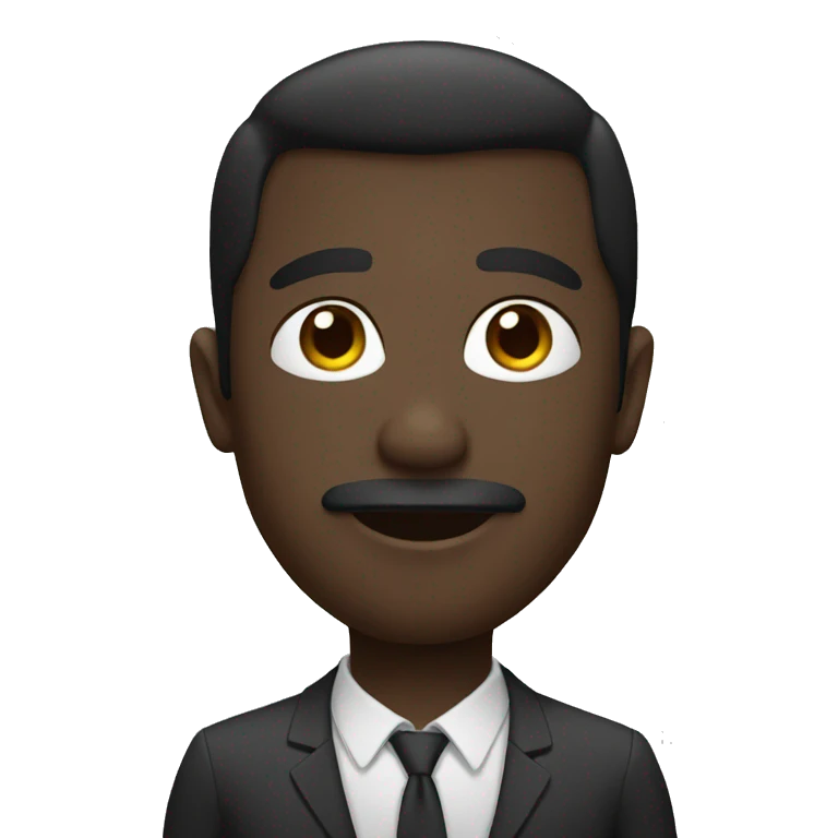 Lazo negro emoji