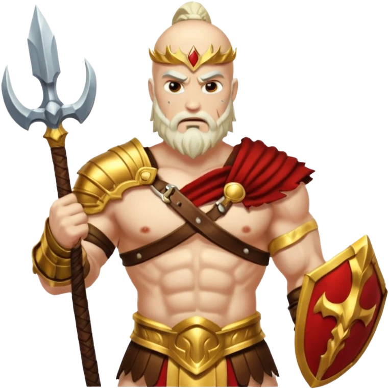 fight between Zeus and kratos  emoji