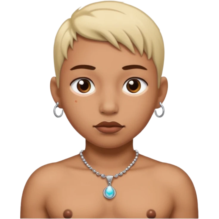 nipples piercing emoji