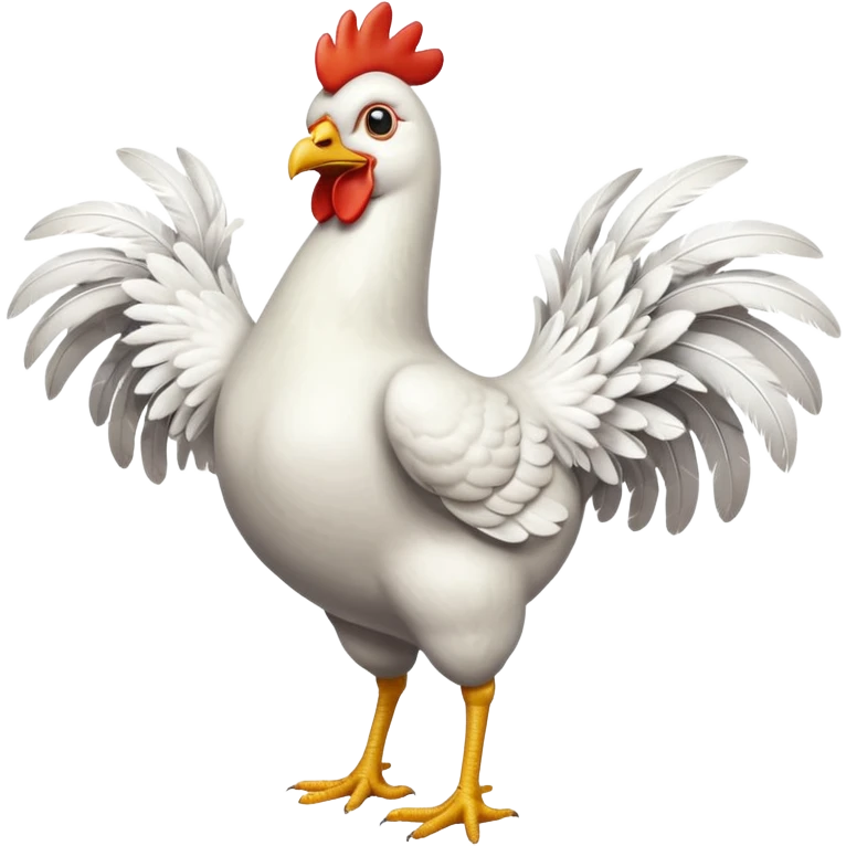 dancing chicken emoji