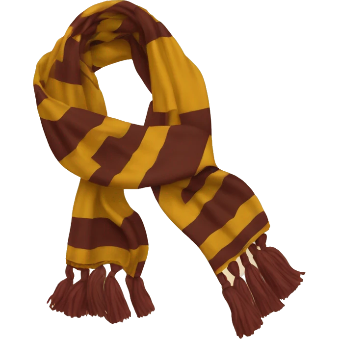 Hogwarts scarf emoji