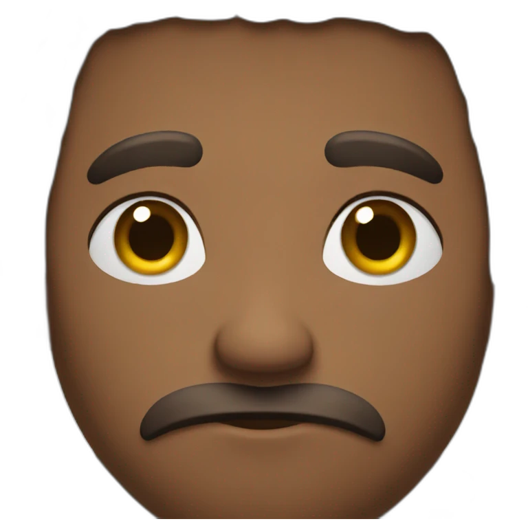 Sad man  emoji