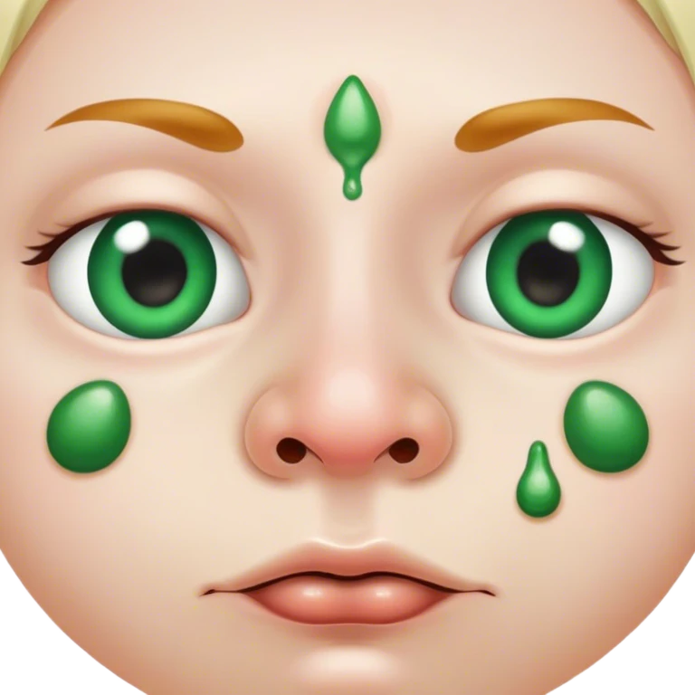 nose with snot and septum piercing emoji