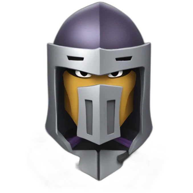 The shredder emoji