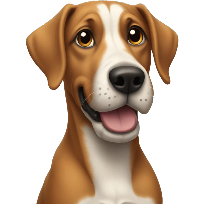 Dog hitting the griddy emoji