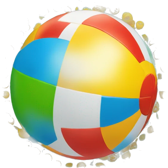 SimpleBeach ball emoji