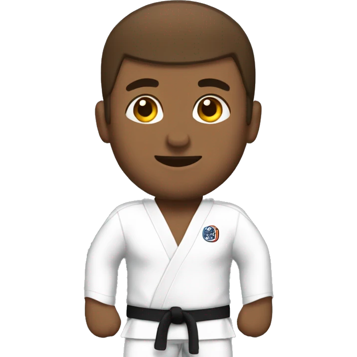 man jiu jitsu brown belt emoji