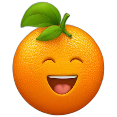 Orange emoji