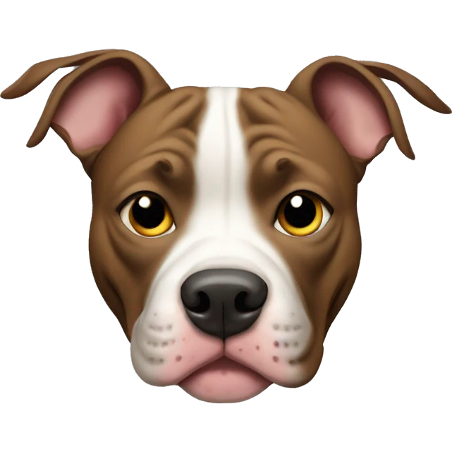 pit bull dog  emoji