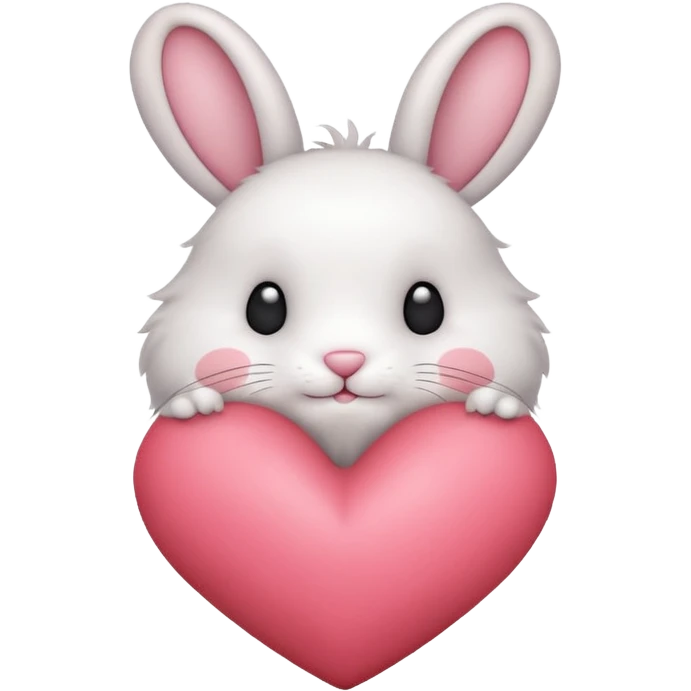 Bunny heart  emoji