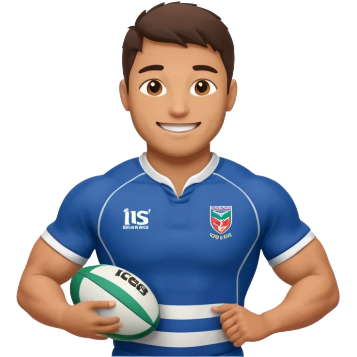 Joueur de rugby emoji