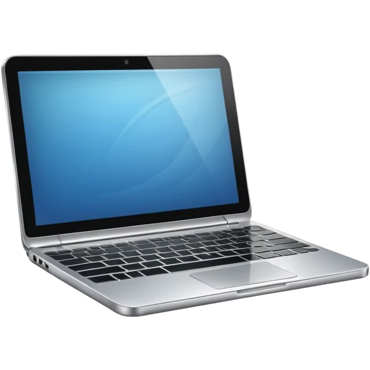 Laptop, nice and very shiny. emoji