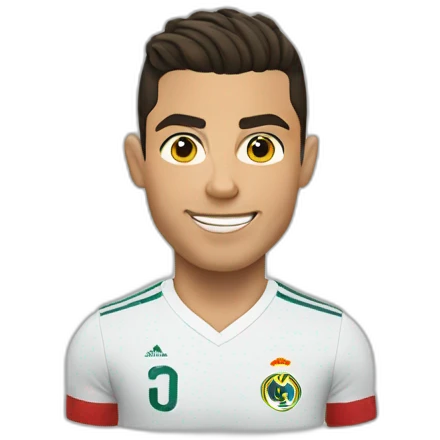 Cristiano Ronaldo siuuuuuuu emoji