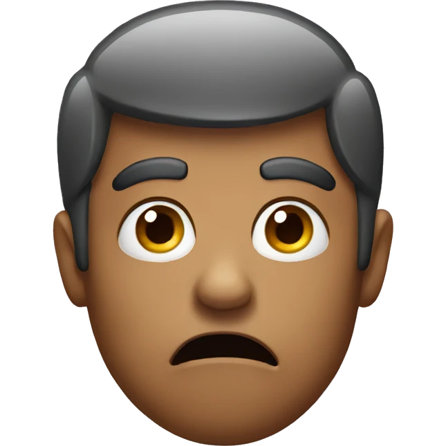 looking disgusted emoji