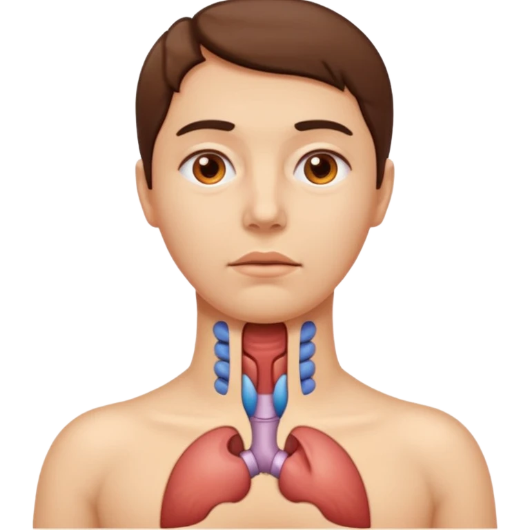 neck with big thiroid emoji