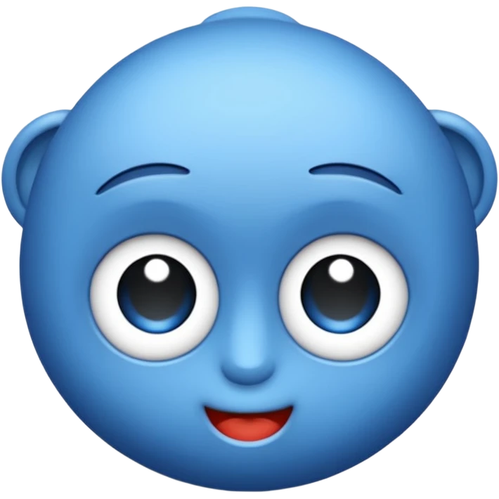 Tmave modra chrpa emoji