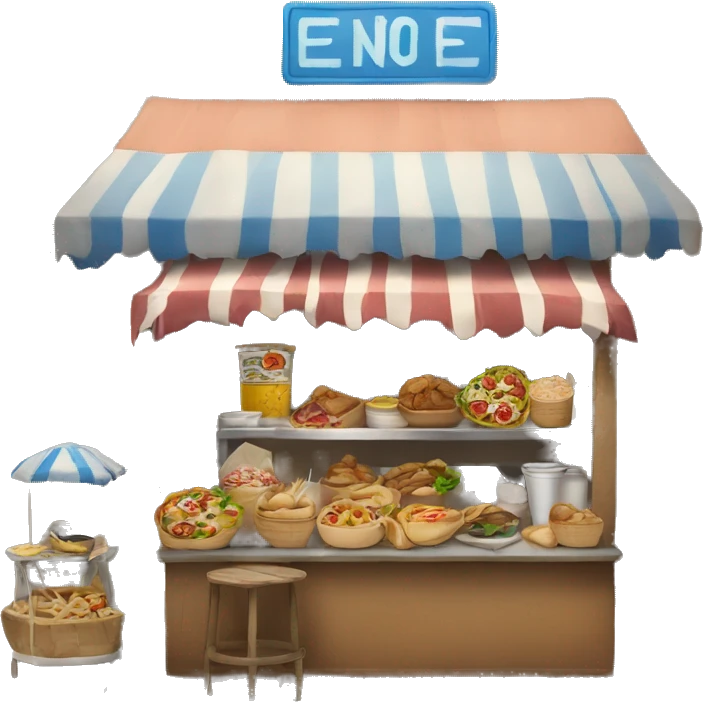 Greek street food shop emoji