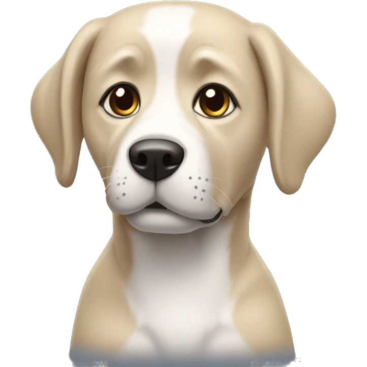 Chat mélanger à un chien emoji