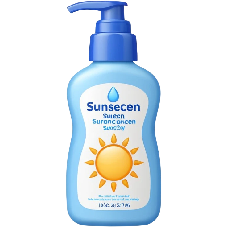 Sunscreen  emoji