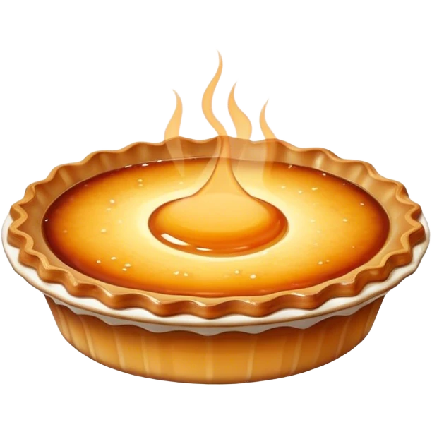 Crème brûlée  emoji