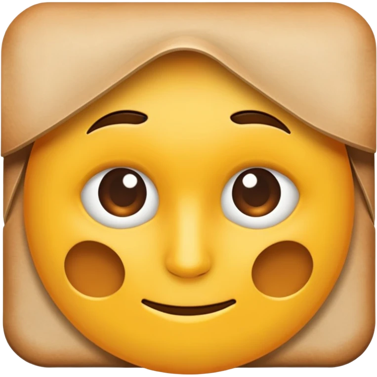 Un visage de panique avec un portefeuille vide. emoji