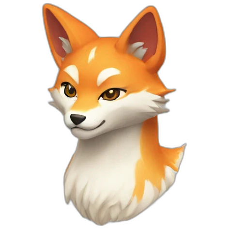 Kitsune humen emoji