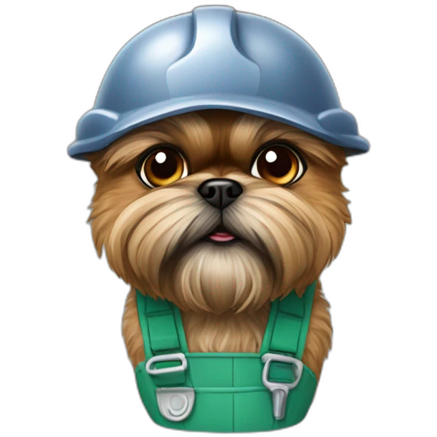 Brussels Griffon plumber emoji