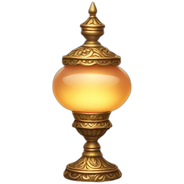 Wish lamp aladdin emoji