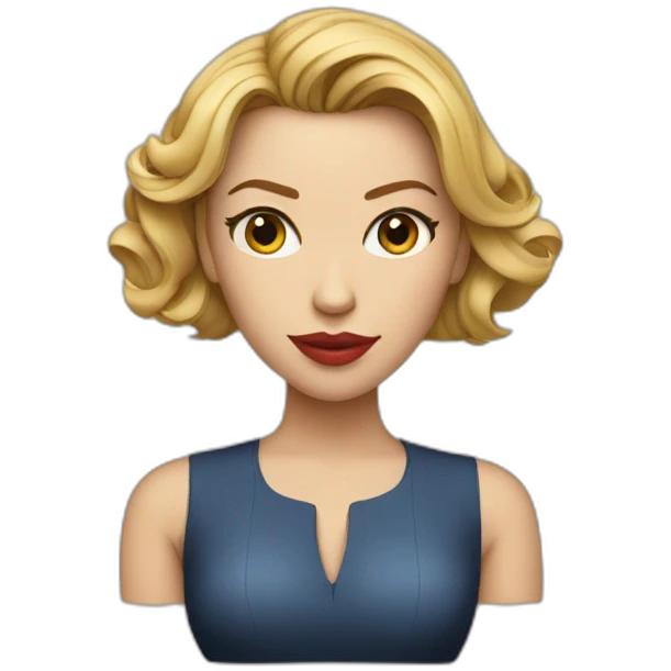 Scarlett Johansson emoji