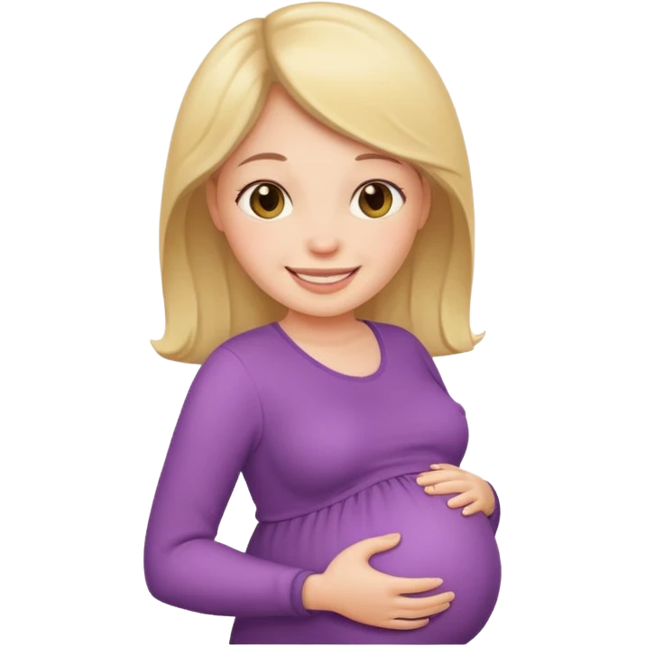 pregnant woman emoji