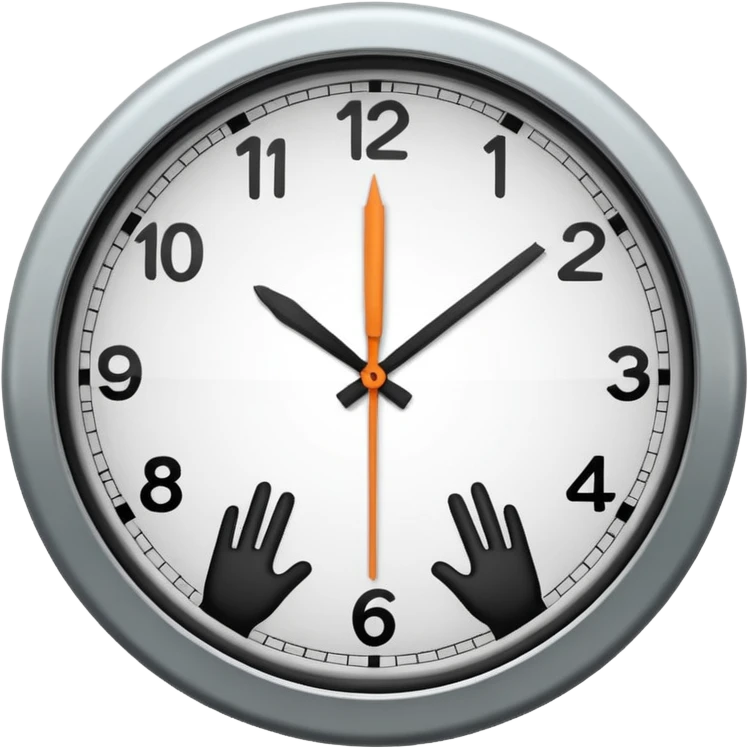 Clock it emoji