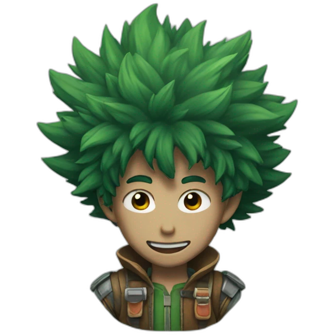 deku qui vol emoji