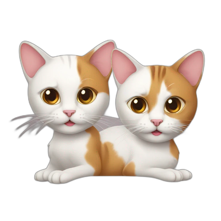 two cats emoji